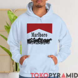 Rare Vintage 70s Marlboro Horses Running Shirt 2 Rare Vintage 70s Marlboro Horses Running Shirt