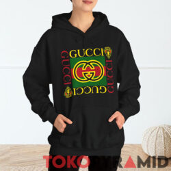 Rare Vintage 80s 90s Bootleg Gucci Big Logo Shirt Hoodie