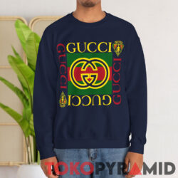 Rare Vintage 80s 90s Bootleg Gucci Big Logo Shirt Sweatshirt
