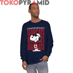 Rare Vintage 80s Cincinnati Bearcats Snoopy Joe Cool Sweatshirt 3 Rare Vintage 80s Cincinnati Bearcats Snoopy Joe Cool