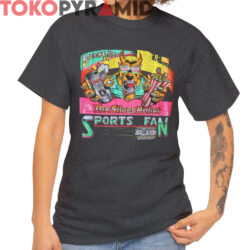 Rare Vintage 80s Coors Light Beer Wolf Sports Fan Shirt