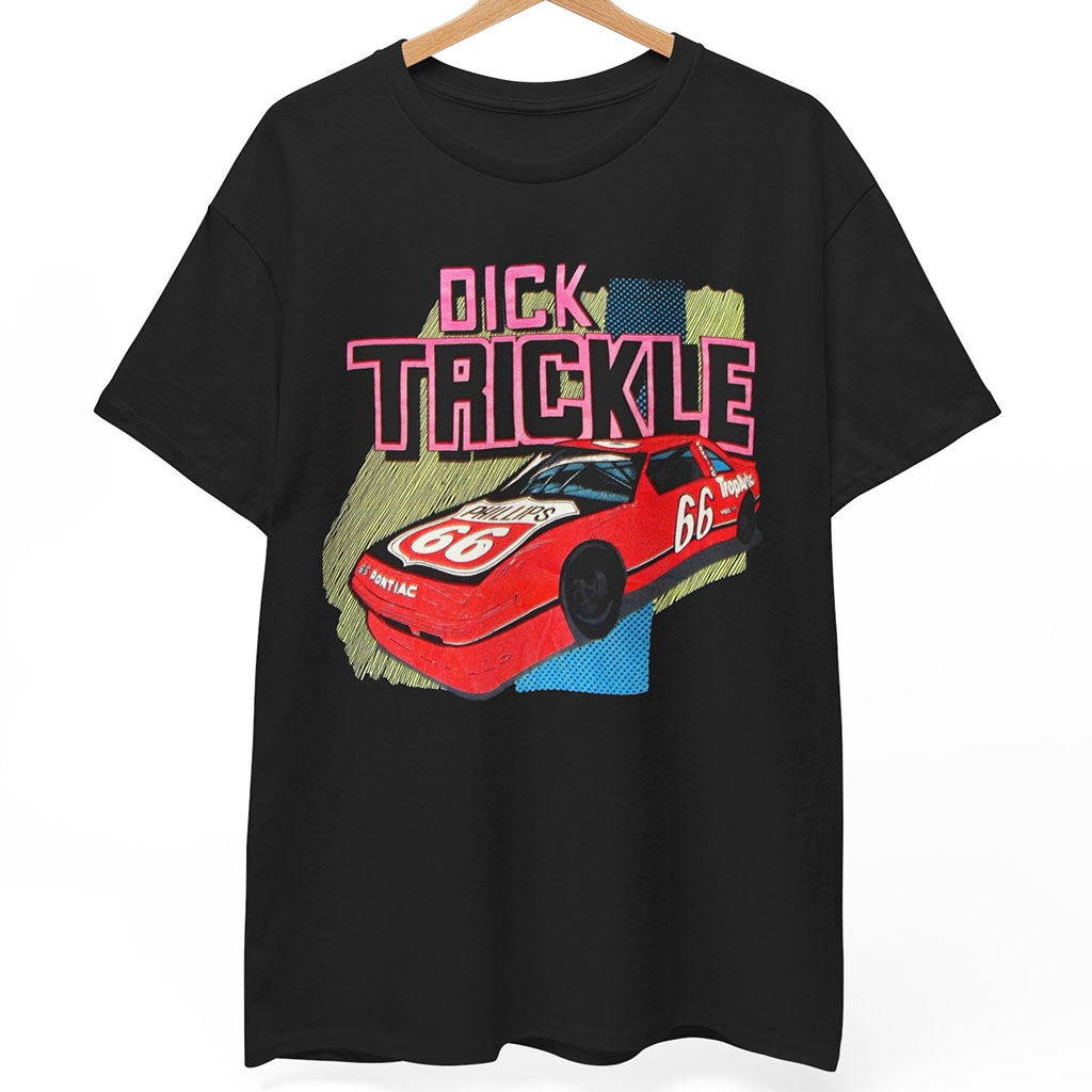 Rare Vintage 80s Dick Trickle Nascar T-shirt Phillips 66 Rare Vintage 80s Dick Trickle Nascar T-shirt Phillips 66
