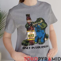 Rare Vintage 80s Dixie Beer Only In Louisiana Shirt 1 Rare Vintage 80s Dixie Beer Only In Louisiana Tee
