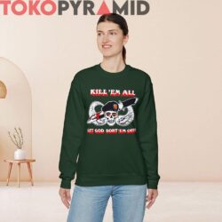 Rare Vintage 80s Kill Em All Let God Sort Em Out