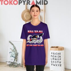 Rare Vintage 80s Kill Em All Let God Sort Em Out