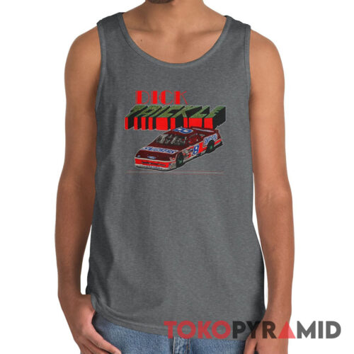 Rare Vintage 80s Nascar Dick Trickle T shirt Snickers Tank Top