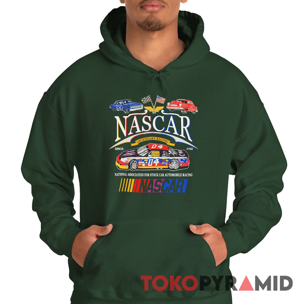 Rare Vintage 80s Nascar Legendary Racing Hoodie Rare Vintage 80s Nascar Legendary Racing Hoodie