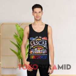 Rare Vintage 80s Nascar Legendary Racing T-shirt 3 Rare Vintage 80s Nascar Legendary Racing T shirt Black Tank Top