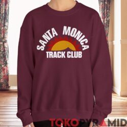 Rare Vintage 80s Santa Monica Track Club Shirt 3 Rare Vintage 80s Santa Monica Track Club Shirt