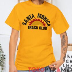 Rare Vintage 80s Santa Monica Track Club Shirt