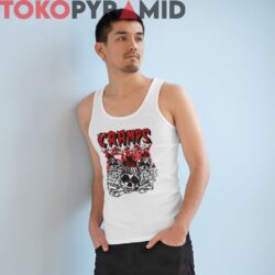 Rare Vintage 80s The Cramps Concert Tour Skull Shirt 3 Rare Vintage 80s The Cramps Concert Tour Skull Shirt