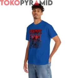 Rare Vintage 80s The Cramps Concert Tour Skull Shirt 2 Rare Vintage 80s The Cramps Concert Tour Skull Shirt