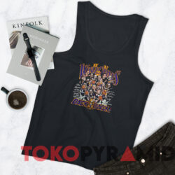 Rare Vintage 87-88 Lakers Salem Caricature Back To Back Champions Tee 2 Rare Vintage 87 88 Lakers Salem Caricature Back To Back Champions Tee Black Tanktop