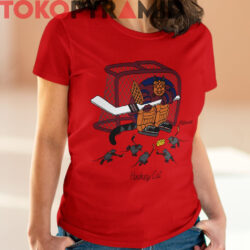Rare Vintage 90S Hawaii Kliban Hockey Cat Shirt 5 Rare Vintage 90S Hawaii Kliban Hockey Cat Shirt
