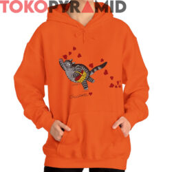 Rare Vintage 90s B Kliban Cat Guam Heart Shirt