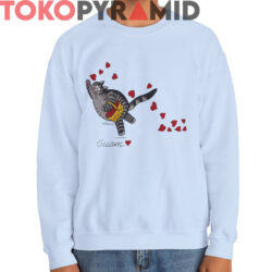 Rare Vintage 90s B Kliban Cat Guam Heart Shirt