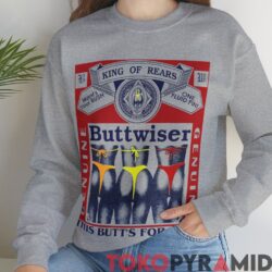 Rare Vintage 90s Buttwiser King Of Rears Shirt 3 Rare Vintage 90s Buttwiser King Of Rears Shirt