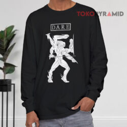 Rare Vintage 90's Dare Rock Band T-Shirt 3 Rare Vintage 90s Dare Rock Band Long sleeved