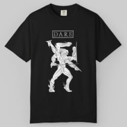 Rare Vintage 90s Dare Rock Band T shirt