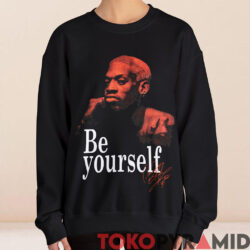 Rare Vintage 90s Dennis Rodman Be Yourself Shirt 4 Rare Vintage 90s Dennis Rodman Be Yourself Shirt