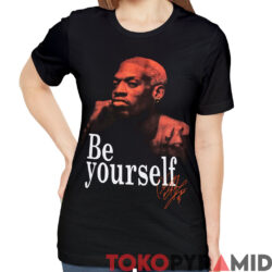 Rare Vintage 90s Dennis Rodman Be Yourself Shirt
