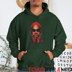 Rare Vintage 90s Dennis Rodman Shirt 3 Rare Vintage 90s Dennis Rodman Shirt