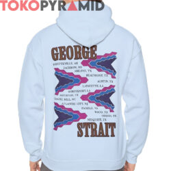 Rare Vintage 90s George Strait Tour Shirt Double Sided