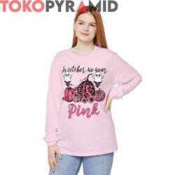 Rare Vintage 90s Halloween Boo Bees In October We Wear Pink Shirt