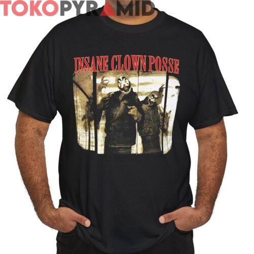 Rare Vintage 90s Insane Clown Posse Wicked Clown Shirt 2 Sided