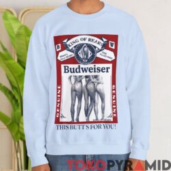 Rare Vintage 90s King Of Rears Buttwiser Shirt 4 Rare Vintage 90s King Of Rears Buttwiser Shirt