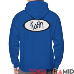 Rare Vintage 90s Korn Oval Shirt Double-sided 4 Rare Vintage 90s Korn Oval Shirt Double Sided