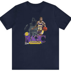 Rare Vintage 90s Los Angeles Lakers Magic Johnson Salem Tee