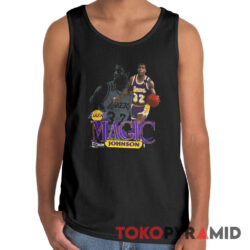 Rare Vintage 90s Los Angeles Lakers Magic Johnson Salem Tank Top