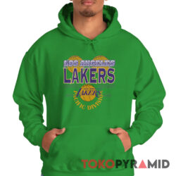 Rare Vintage 90s Los Angeles Lakers Pacific Division Western Conference Hoodie