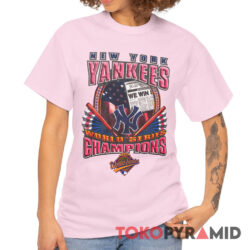 Rare Vintage 90s MLB New York Yankees 1996 World Series Champions Tee Baseball Tee