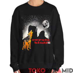 Rare Vintage 90s Marlboro Coyote Bluff Wolf Shirt 4 Rare Vintage 90s Marlboro Coyote Bluff Wolf Shirt