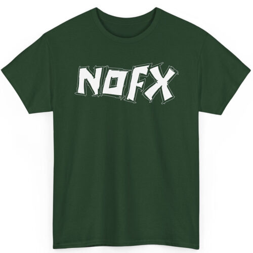 Rare Vintage 90s NOFX White Logo Shirt