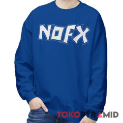 Rare Vintage 90s NOFX White Logo Sweatshirt