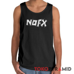 Rare Vintage 90s NOFX White Logo Tank Top