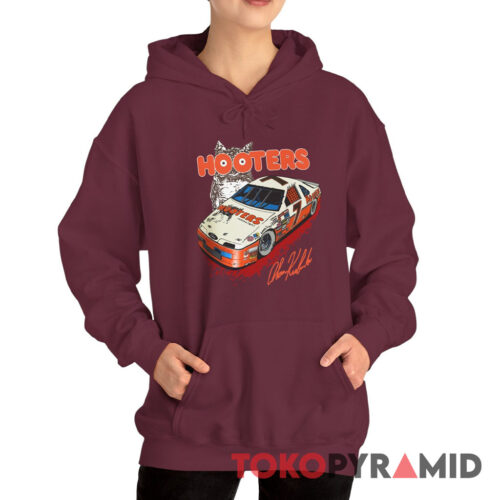 Rare Vintage 90s Nascar Alan Kulwicki Hooters Hoodie Rare Vintage 90s Nascar Alan Kulwicki Hooters Hoodie