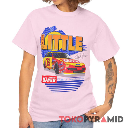Rare Vintage 90s Nascar Chad Little 23 T Shirt