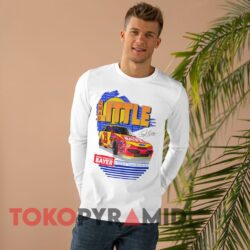 Rare Vintage 90s Nascar Chad Little 23 T-shirt 3 Rare Vintage 90s Nascar Chad Little 23 T shirt White Long sleeved