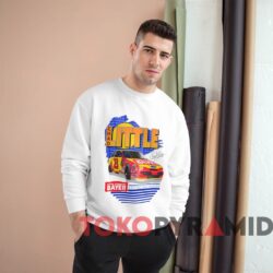 Rare Vintage 90s Nascar Chad Little 23 T-shirt 4 Rare Vintage 90s Nascar Chad Little 23 T shirt White Sweatshirt