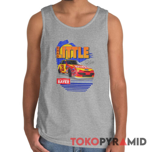 Rare Vintage 90s Nascar Chad Little 23 Tank Top