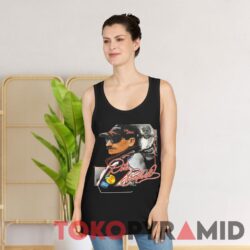 Rare Vintage 90s Nascar Dale Earnhardt 7 Time Champion Black Tank Top