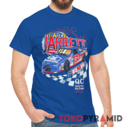 Rare Vintage 90s Nascar Dale Jarrett Robert Yates Racing T Shirt