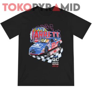 Rare Vintage 90s Nascar Dale Jarrett Robert Yates Racing T shirt
