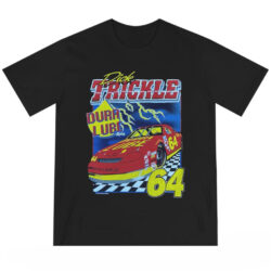 Rare Vintage 90s Nascar Dick Trickle 64 T-shirt Dura Lube 5 Rare Vintage 90s Nascar Dick Trickle 64 T shirt Dura Lube Black T shirt