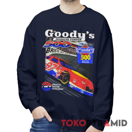 Rare Vintage 90s Nascar Goody's Bristol 500 Sweatshirt