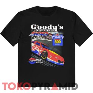 Rare Vintage 90s Nascar Goody's Bristol 500 T shirt